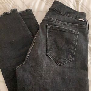 Black designer denim-Mother